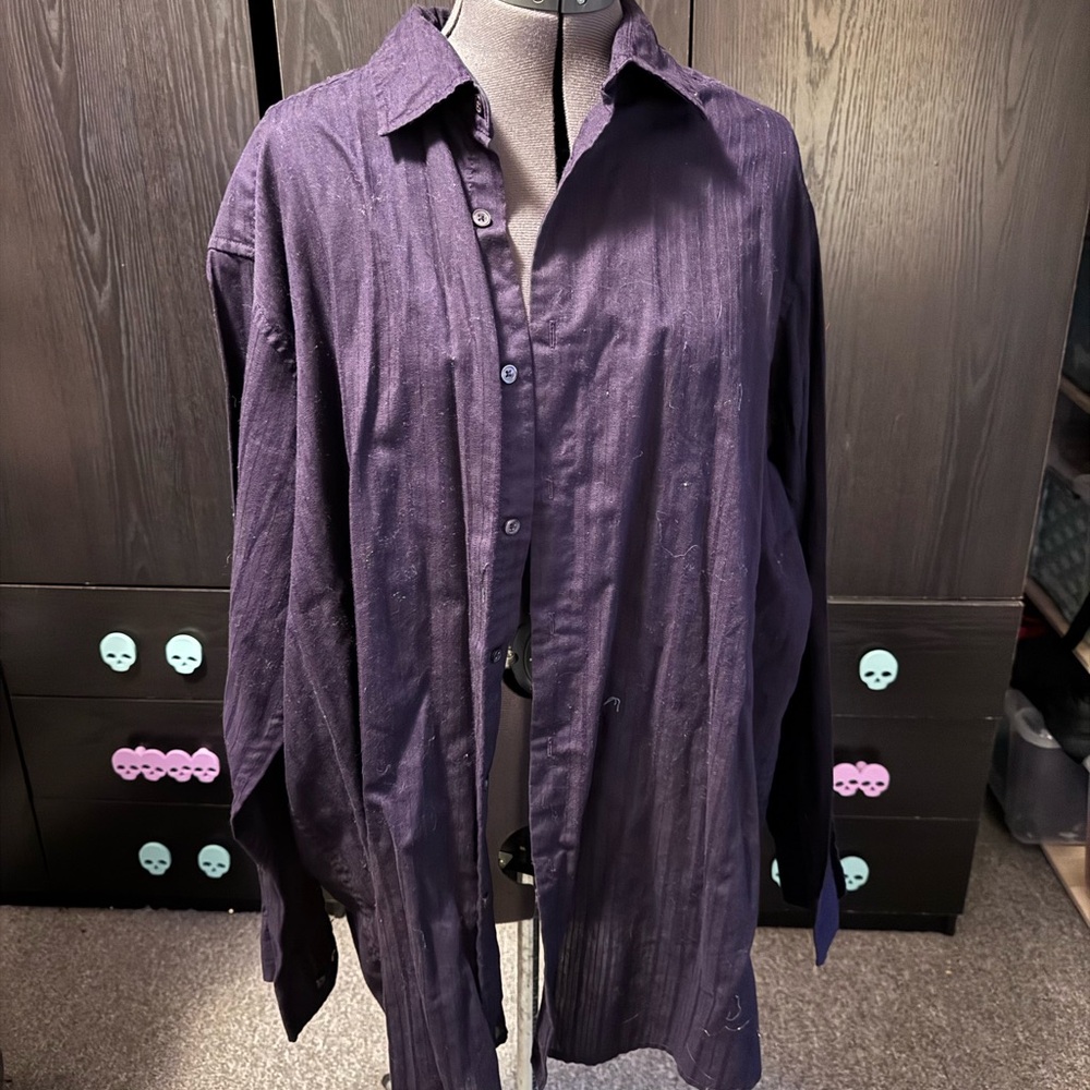 Men's Purple Dress Shirt